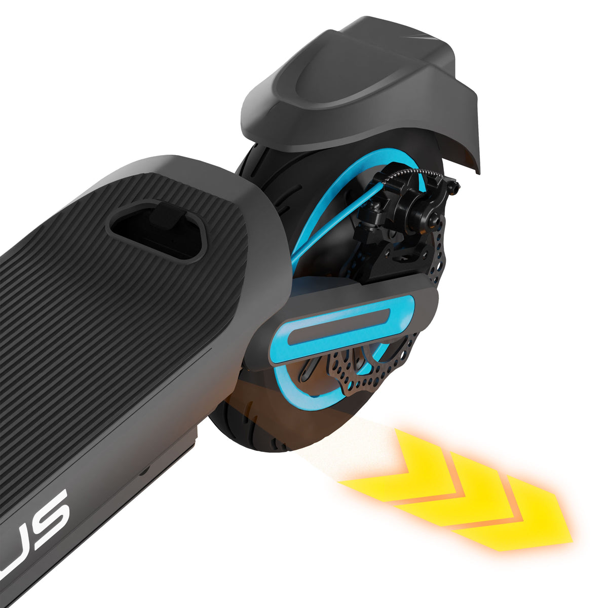 MOTUS Scooty 10 Max - kierunkowskaz projekcyjny wyświetlany na nawierzchni