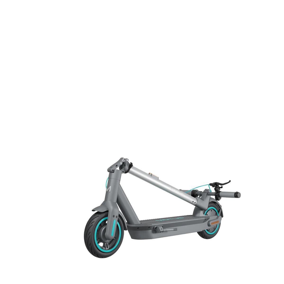 Składanie hulajnogi elektrycznej MOTUS Scooty 10 GEN6: kolumna kierownicy tuż nad podestem.